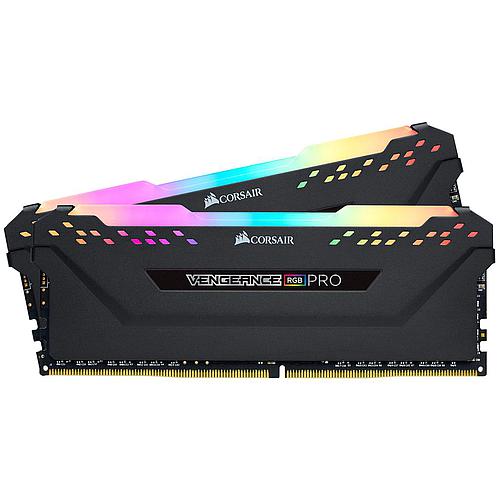 Corsair VENGEANCE RGB 8GB (1X8GB) DDR4 3200MHz Desktop Ram (Black)