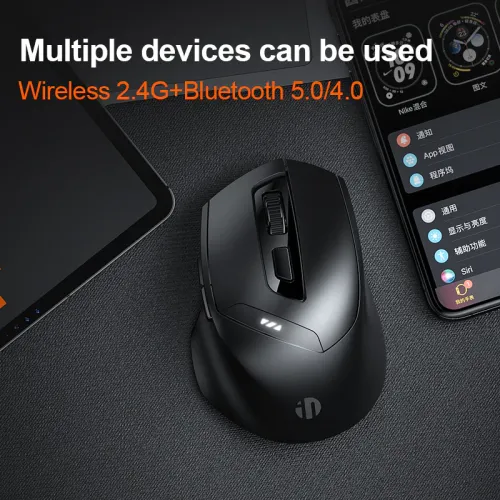 inphic DR01 Bluetooth and 2.4G Wireless Mouse