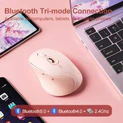 inphic DR801 Bluetooth and 2.4G Wireless Mouse