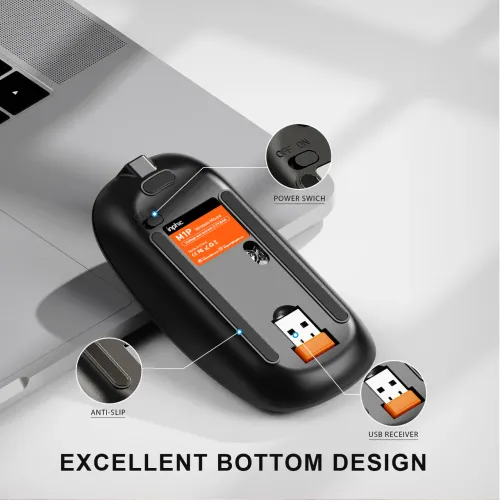 inphic M1P Ultra Slim 2.4G Wireless Mouse