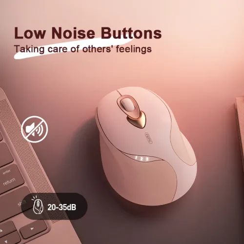 inphic M8P Girl's Silent 2.4G Wireless Mouse