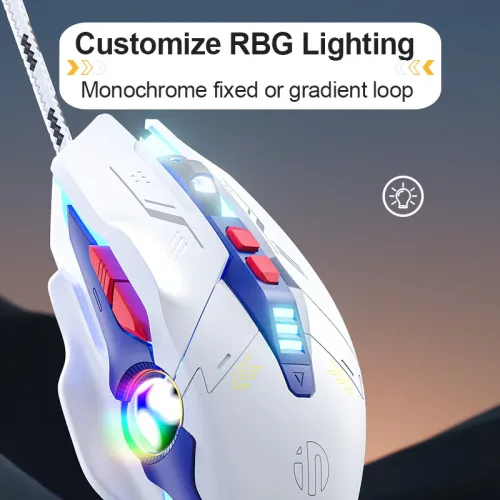 inphic W9P 7 Programmable Keys Gaming Mouse