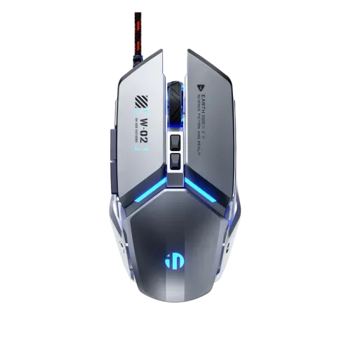 inphic W2 Ⅱ Silent Wired Gaming Mouse