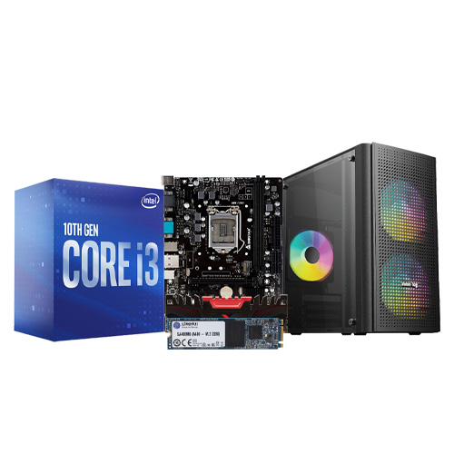 Intel 10th Gen Core i3 10100 Budget PC Build