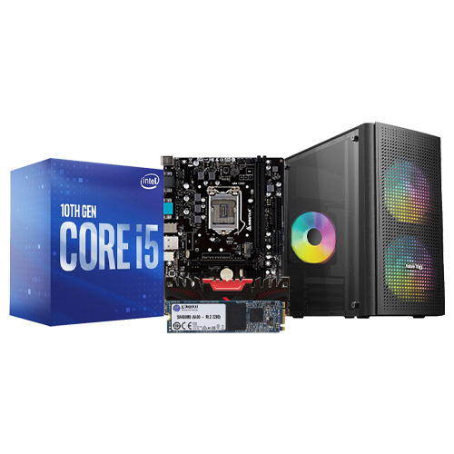 Intel 10th Gen Core i5-10400 Budget PC Build