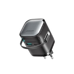 JOYROOM JR-TCL02 GaN 65W Charger with Retractable Cable