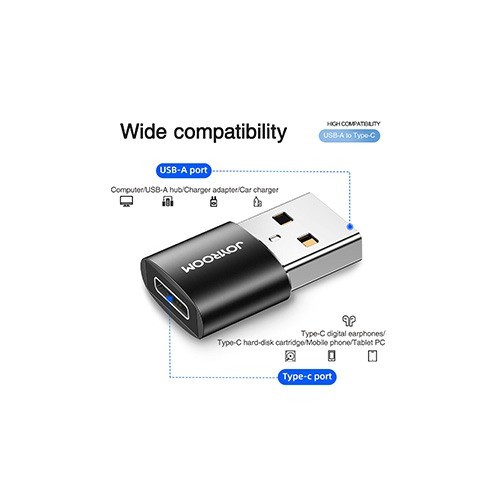 Joyroom S-H152 USB male to Type-C female adapter Joyroom S-H152 USB male to Type-C female adapter