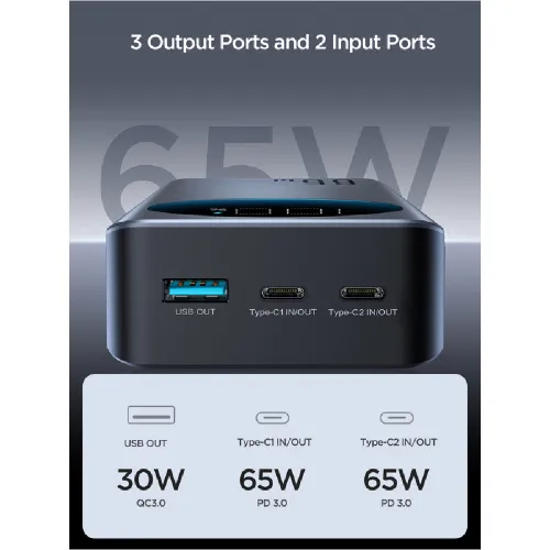 Joyroom JR-PBF05 30000mAh 65W Fast Charging Power Bank Joyroom JR-PBF05 30000mAh 65W Fast Charging Power Bank