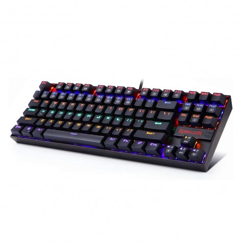 Redragon K552 KUMARA RAINBOW RGB Backlit Red Switch Mechanical Gaming Keyboard