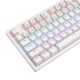 E-YOOSO K682 Rainbow LED Backlit and RGB Side Light Mechanical Gaming Keyboard