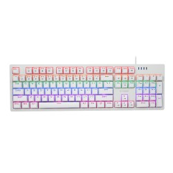 E-YOOSO K682 Rainbow LED Backlit and RGB Side Light Mechanical Gaming Keyboard