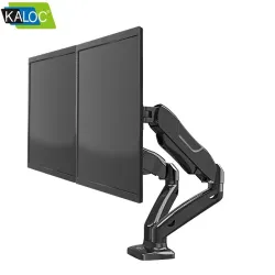 Kaloc KLC V28 17- 26" Double ARM Monitor/TV Desktop Mount Stand With Cable Management System