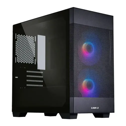 Lian Li LANCOOL 205M MESH Micro-ATX Black Gaming Case