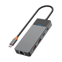 WIWU LINKER A923RPT 9 IN 1 USB-C HUB