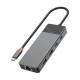 WIWU LINKER A923RPT 9 IN 1 USB-C HUB WIWU LINKER A923RPT 9 IN 1 USB-C HUB