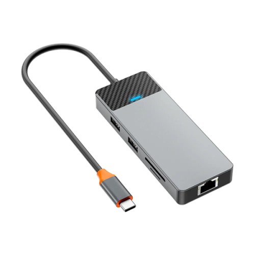 WIWU LINKER A923RPT 9 IN 1 USB-C HUB WIWU LINKER A923RPT 9 IN 1 USB-C HUB