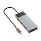 WIWU LINKER A923RPT 9 IN 1 USB-C HUB WIWU LINKER A923RPT 9 IN 1 USB-C HUB