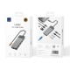 WIWU LINKER A923RPT 9 IN 1 USB-C HUB WIWU LINKER A923RPT 9 IN 1 USB-C HUB
