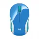 Logitech M187 Wireless Optical Mini Mouse - Blue