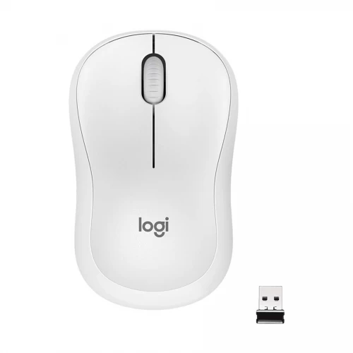 Logitech M221 Silent Off-White Wireless Mouse