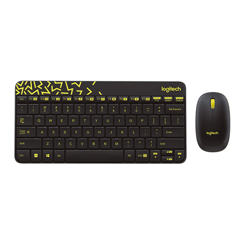 Logitech MK240 NANO Mouse and Keyboard Combo (Black)