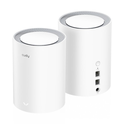 Cudy M1300 AC1200 Whole Home Mesh WiFi Router (2 Pack)