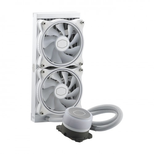 Cooler Master MasterLiquid ML240 Illusion White Edition CPU Liquid Cooler Cooler Master MasterLiquid ML240 Illusion White Edition CPU Liquid Cooler