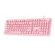 Fantech Max Core MK852 Mechanical USB Gaming Keyboard (Sakura Edition)