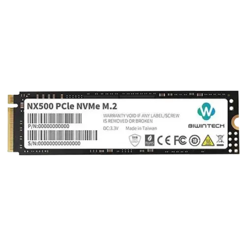 Biwintech NX500 1TB PCIe NVME M.2 SSD