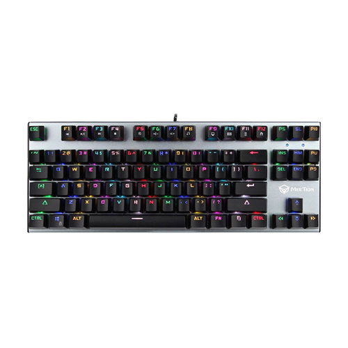 Meetion MT-MK04 TKL RGB Backlit Multimedia Mechanical Gaming Keyboard (Blue Switch)