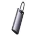 Baseus Metal Gleam Series 6-in-1 Multifunctional Type-C HUB