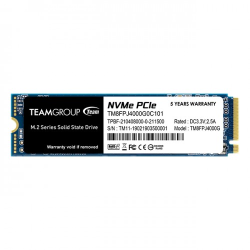 Team MP33 PRO 512GB M.2 PCIe Gen3 NVMe SSD