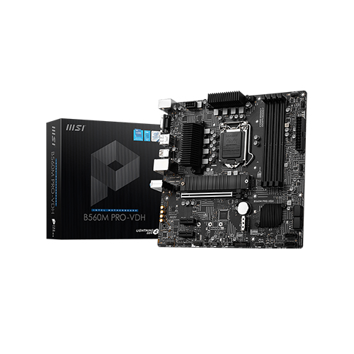 MSI B560M PRO-VDH 10th and 11th Gen Micro ATX Motherboard