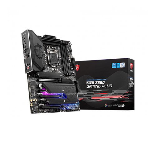 MSI MPG Z590 Gaming PLUS 10th Gen and 11th Gen ATX Motherboard