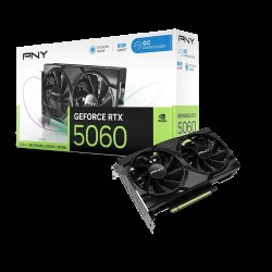 PNY GeForce RTX 5060 8GB OC Dual Fan Graphics Card