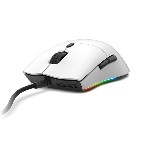 NZXT Lift Lightweight Ambidextrous Mouse (White)