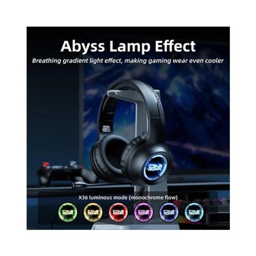 ONIKUMA X36 RGB 3.5mm Over-Ear Gaming Headset ONIKUMA X36 RGB 3.5mm Over-Ear Gaming Headset