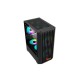 Pc Power Dark Breeze Mesh Mid Tower M-ATX Gaming Case (Black) Pc Power Dark Breeze Mesh Mid Tower M-ATX Gaming Case (Black)