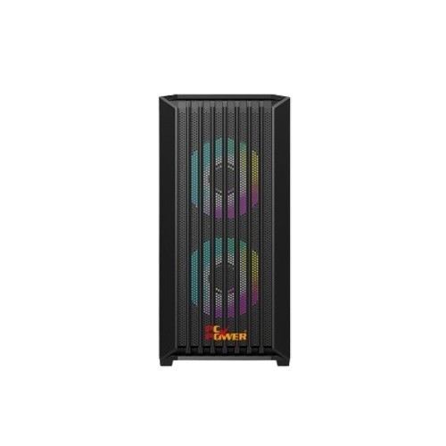 Pc Power Dark Breeze Mesh Mid Tower M-ATX Gaming Case (Black) Pc Power Dark Breeze Mesh Mid Tower M-ATX Gaming Case (Black)
