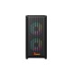 Pc Power Dark Breeze Mesh Mid Tower M-ATX Gaming Case (Black) Pc Power Dark Breeze Mesh Mid Tower M-ATX Gaming Case (Black)