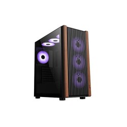 PC POWER PP-GS680 4 Fans Wood Mesh Gaming Casing
