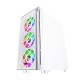 PCcooler Game 6 White Tempered Glass mATX Gaming Casing