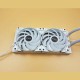 PCcooler GI-CX240 ARGB 240mm AIO CPU Liquid Cooler (White)