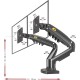 NORTH BAYOU F160 DUAL MONITOR DESK MOUNT FROM 2KG TO 9KG