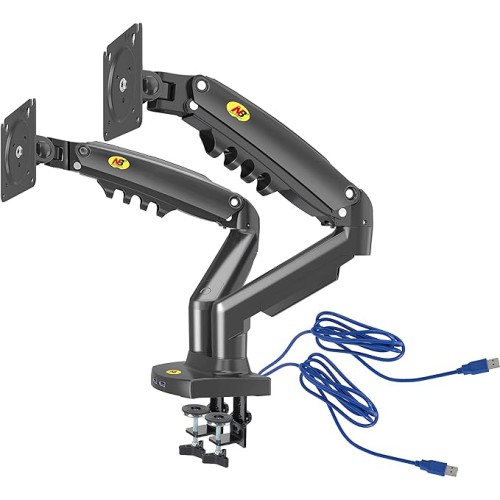 NORTH BAYOU F160 DUAL MONITOR DESK MOUNT FROM 2KG TO 9KG