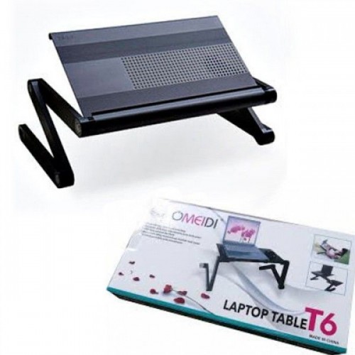  Laptop Adjustable Table T6 Laptop Stand with Cooler