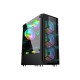 APTECH AP-8308B ARGB GAMING CASE (BLACK)