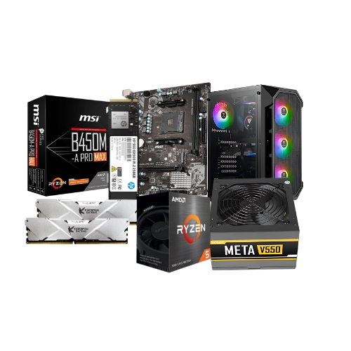 AMD Ryzen 5 5600G & MSI B450M-A PRO MAX PC Build