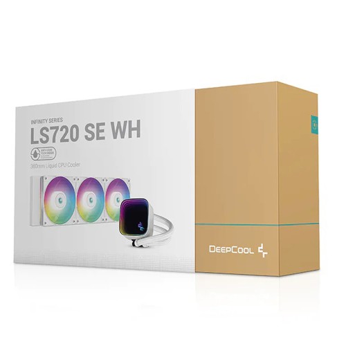 DEEPCOOL LS720 SE WH 360MM ARGB LIQUID CPU COOLER DEEPCOOL LS720 SE WH 360MM ARGB LIQUID CPU COOLER