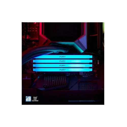 Kingston FURY Beast RGB 16GB 3200MHz DDR4 Desktop RAM Kingston FURY Beast RGB 16GB 3200MHz DDR4 Desktop RAM